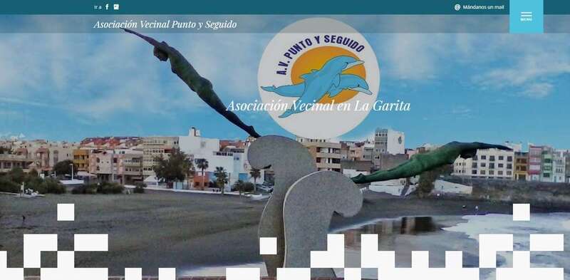 Portada de la nueva web de Punto y Seguido (Foto TA)